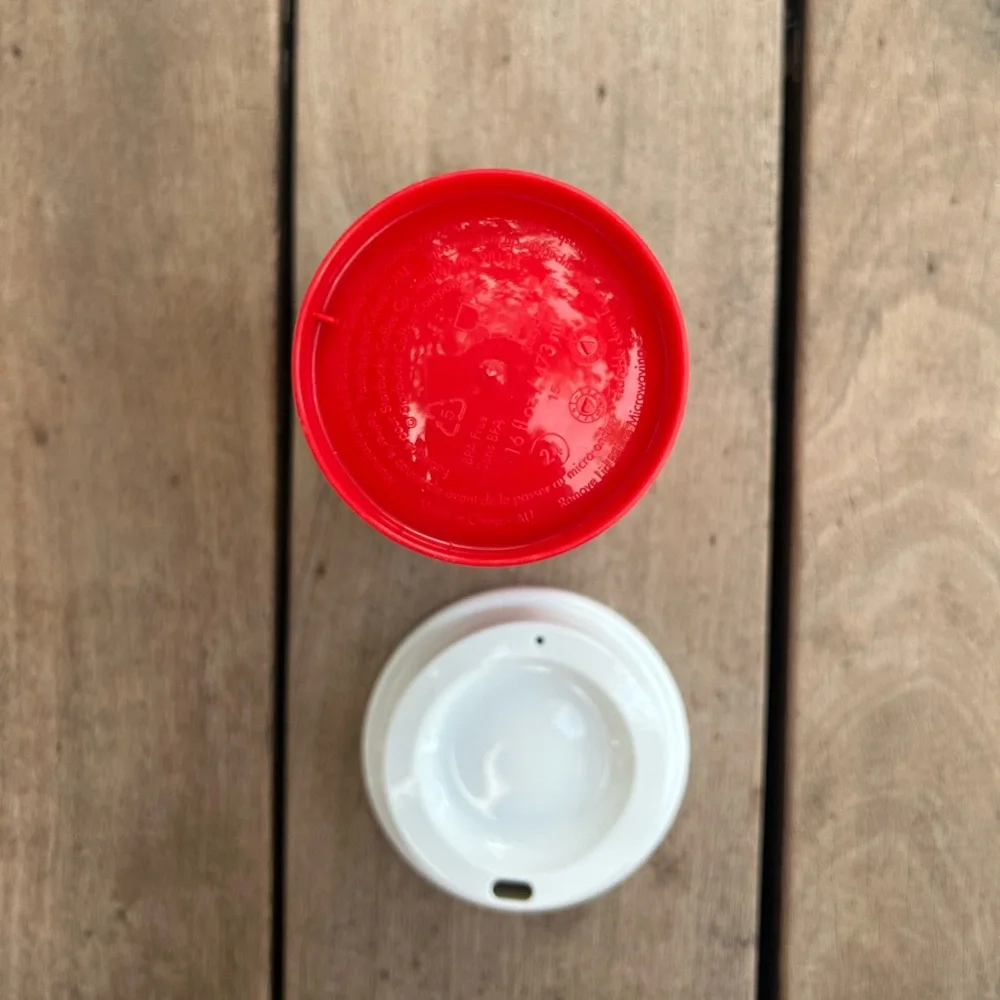 NEW Starbucks Holiday 2024 RED CUP DAY 16 oz Reusable Hot Travel Cup Collectible